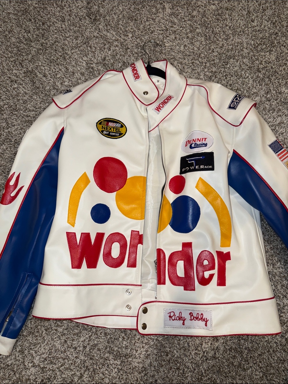 Ricky Bobby Wonder NASCAR Racing Jacket
